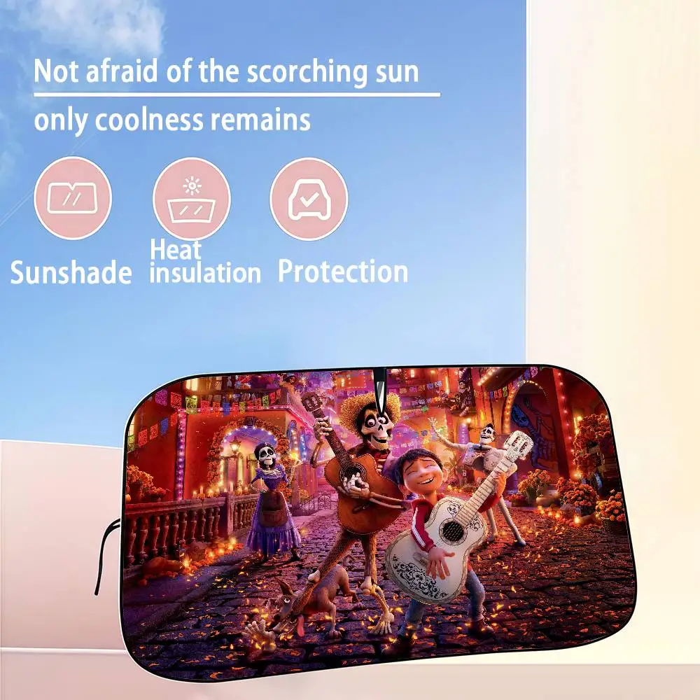 Disney Coco Car SunShade Windshield Sun Shade Personalized Picture Block UV Rays Visor Protector
Disney Coco Car SunShade Windshield Sun Shade Personalized Picture Block UV Rays Visor Protector