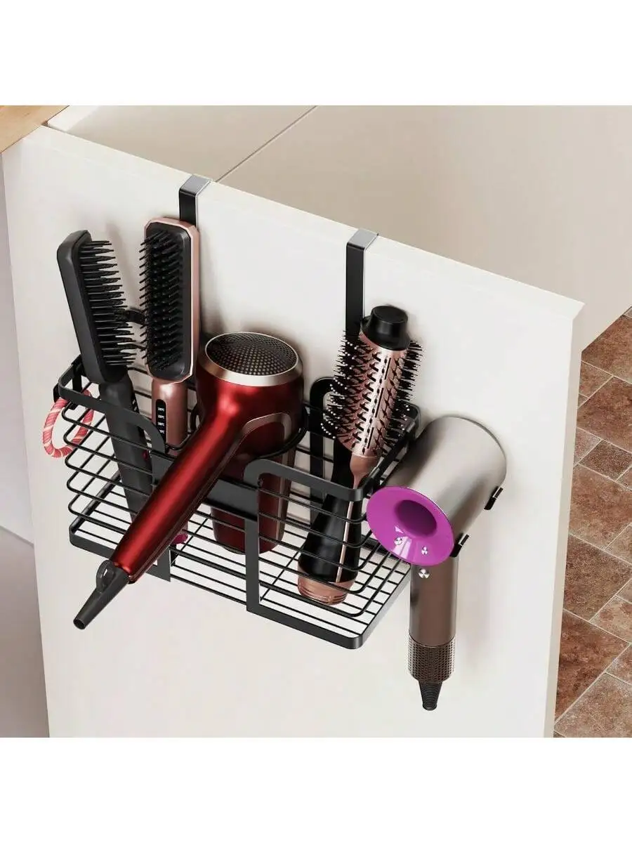 3 In 1 Hair Dryer Holder Cabinet Door Mount Organizer For Hair Tools
3 In 1 Hair Dryer Holder Cabinet Door Mount Organizer For Hair Tools