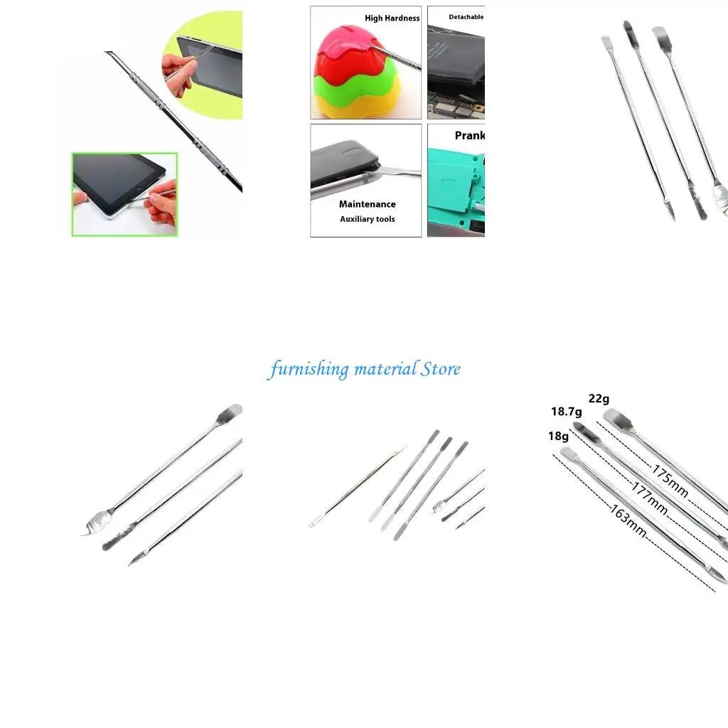Y5GD Electronics Repair Double Edges Pry Bar Tool Accuracy Demolition Bar Device
Y5GD Electronics Repair Double Edges Pry Bar Tool Accuracy Demolition Bar Device