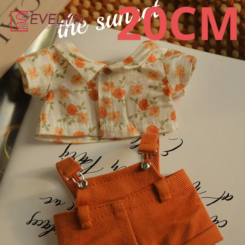 Evelyn Anime Character 20cm Cotton Doll Clothes T-shirt Pants Mini Clothes Overalls Suit Cotton Stuffed Dolls Toys Accessories
Evelyn Anime Character 20cm Cotton Doll Clothes T-shirt Pants Mini Clothes Overalls Suit Cotton Stuffed Dolls Toys Accessories