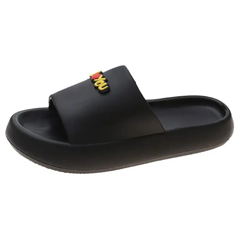 Cute Cartoon Embroidered Slippers For Women Summer Thick Sole Non-Slip Slides Home Casual Open Toe Sandals
Cute Cartoon Embroidered Slippers For Women Summer Thick Sole Non-Slip Slides Home Casual Open Toe Sandals