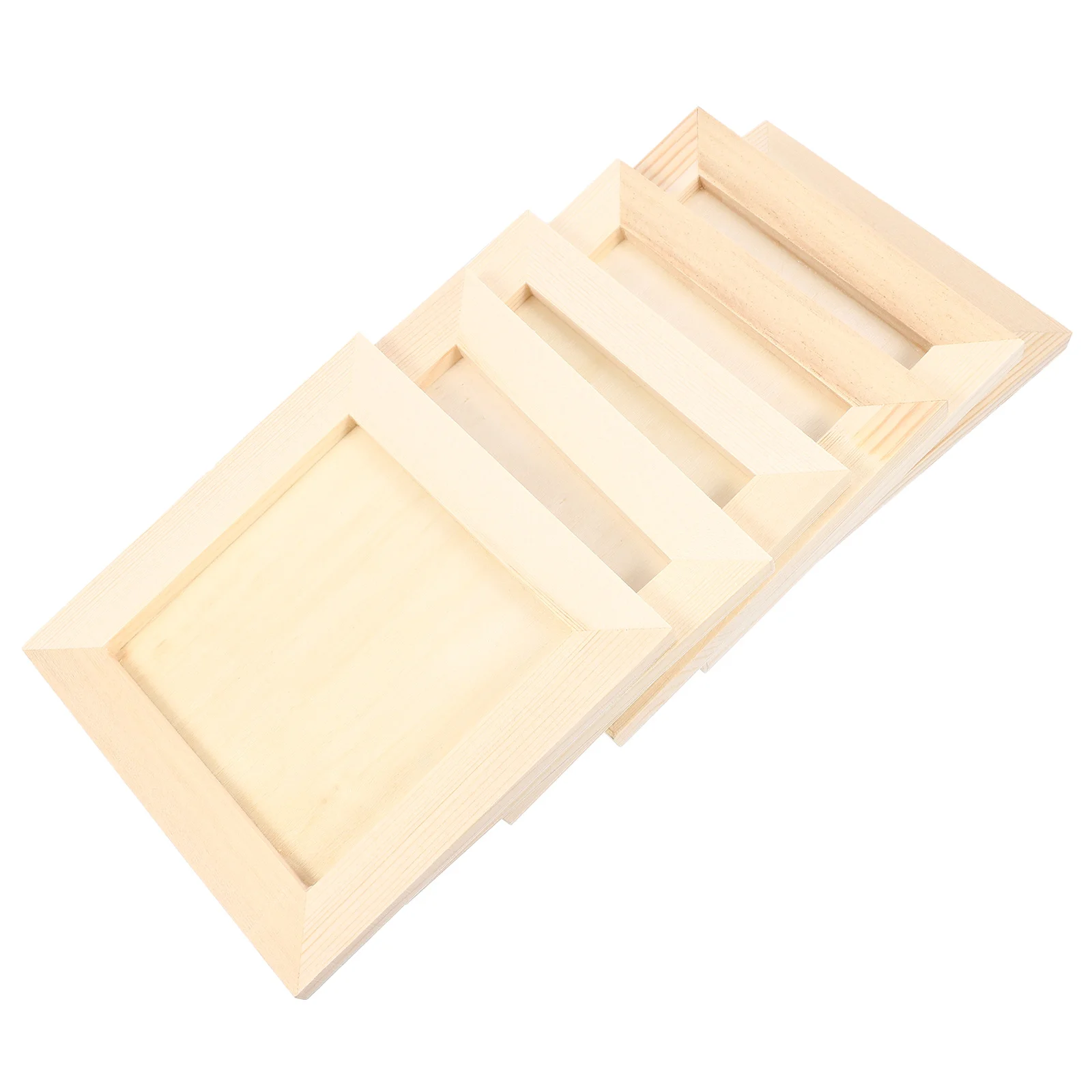 6 Pcs Wooden Picture DIY Unfinished Craft Clay Wooden Picture Frames Frames for Painting Clay Home Decor Canvas
6 Pcs Wooden Picture DIY Unfinished Craft Clay Wooden Picture Frames Frames for Painting Clay Home Decor Canvas