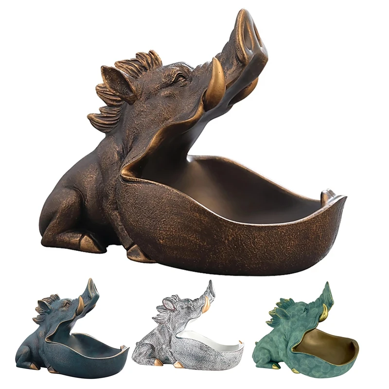 1Pcs Wild Pig Figurine Big Mouth Pig Storage Box Home Decoration Ornamental Resin Art Sculpture Decorative
1Pcs Wild Pig Figurine Big Mouth Pig Storage Box Home Decoration Ornamental Resin Art Sculpture Decorative