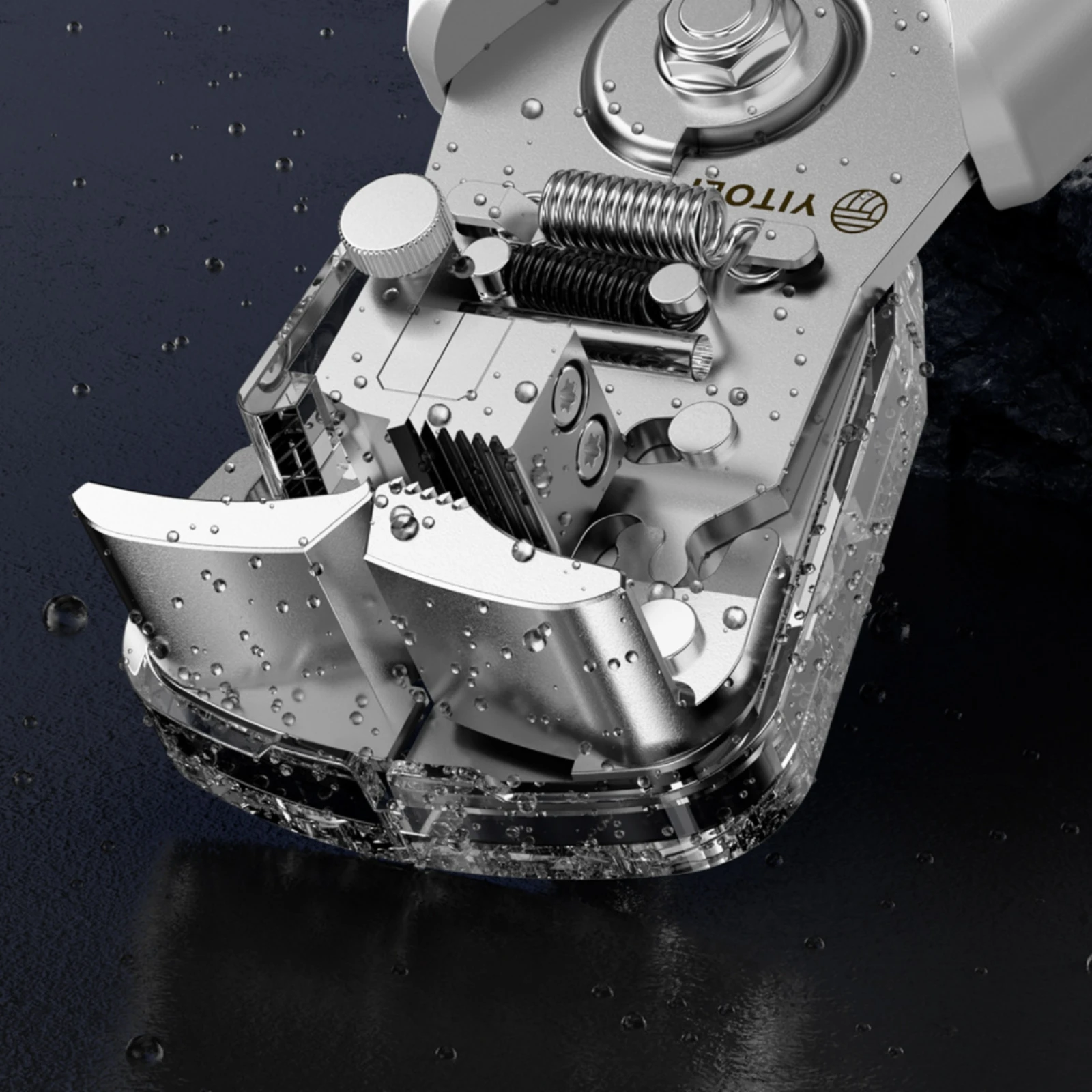 Automatic Wire Stripper Safety Head Covers Coil-Powered-Loaded Wire Stripper Hand Tool Metal Body Heat-Treated Blades
Automatic Wire Stripper Safety Head Covers Coil-Powered-Loaded Wire Stripper Hand Tool Metal Body Heat-Treated Blades
