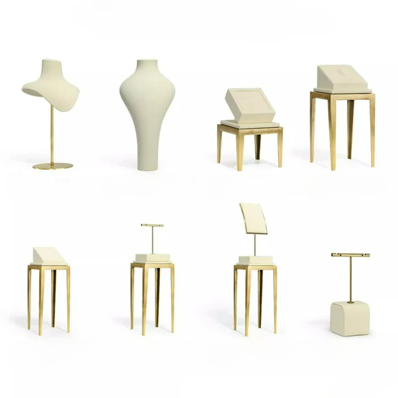 New jewelry showcase props necklace display stand earring jewelry stand neck showcase props
New jewelry showcase props necklace display stand earring jewelry stand neck showcase props