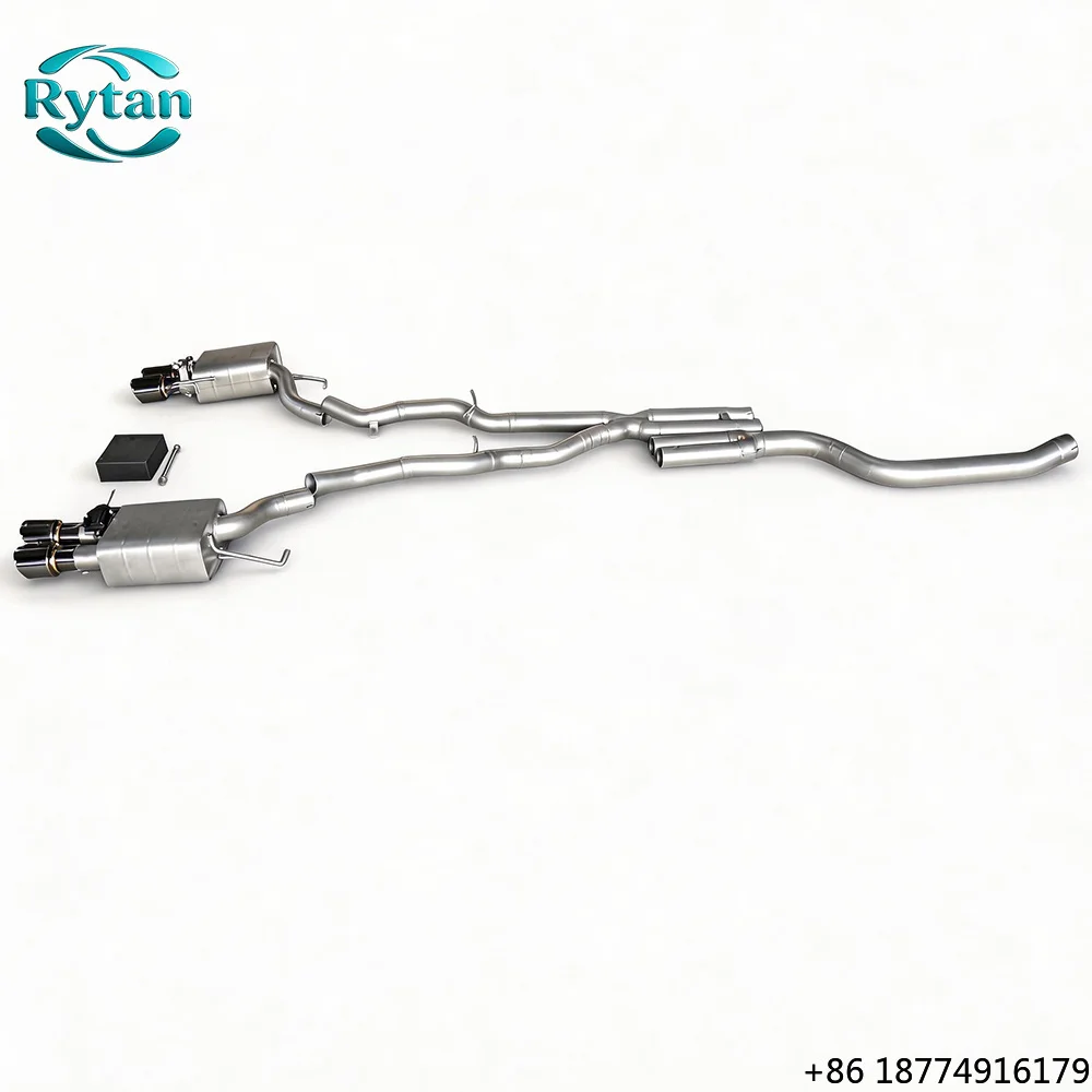 Valved Stainless Steel Valvetronic Exhaust System Catback with 1.5mm Thickness TIG Welding for 2011 535i F10 3.0T N55
Valved Stainless Steel Valvetronic Exhaust System Catback with 1.5mm Thickness TIG Welding for 2011 535i F10 3.0T N55