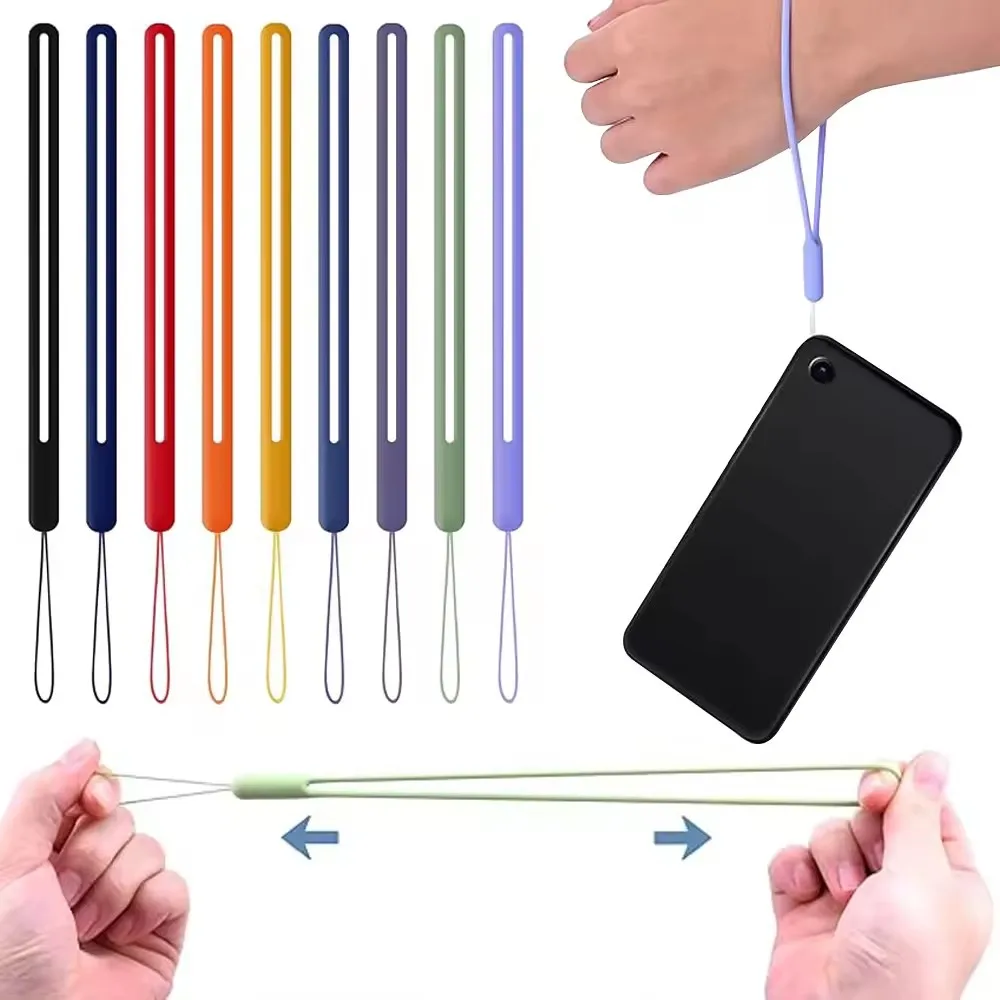 Многоцветный мягкий силиконовый ремешок на запястье, ремень для телефона, брелок для ключей, 19 см, милый ремешок, водонепроницаемый ремешок для бумажника
Многоцветный мягкий силиконовый ремешок на запястье, ремень для телефона, брелок для ключей, 19 см, милый ремешок, водонепроницаемый ремешок для бумажника