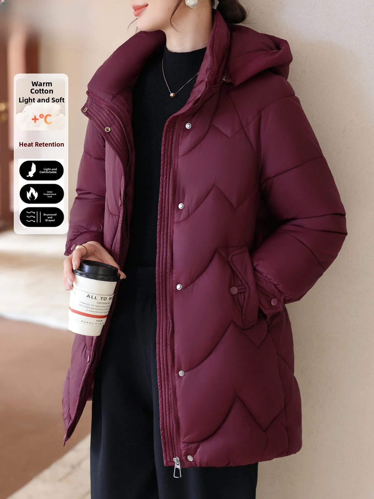 Теплая модная удлиненная куртка из хлопка с наполнителем для женщин среднего возраста, осенне-зимняя, абсолютно новая, в корейском стиле, водонепроницаемая.
Теплая модная удлиненная куртка из хлопка с наполнителем для женщин среднего возраста, осенне-зимняя, абсолютно новая, в корейском стиле, водонепроницаемая.