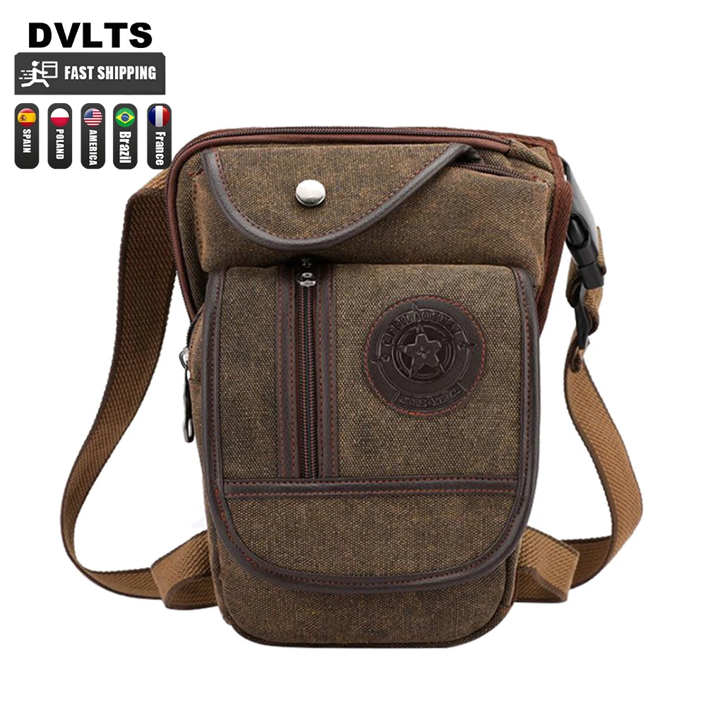 High Quality Men's Canvas Drop Leg Bag Military Motorcycle Multi-purpose Messenger Shoulder Bags Belt Hip Bum Waist Fanny Pack
High Quality Men's Canvas Drop Leg Bag Military Motorcycle Multi-purpose Messenger Shoulder Bags Belt Hip Bum Waist Fanny Pack