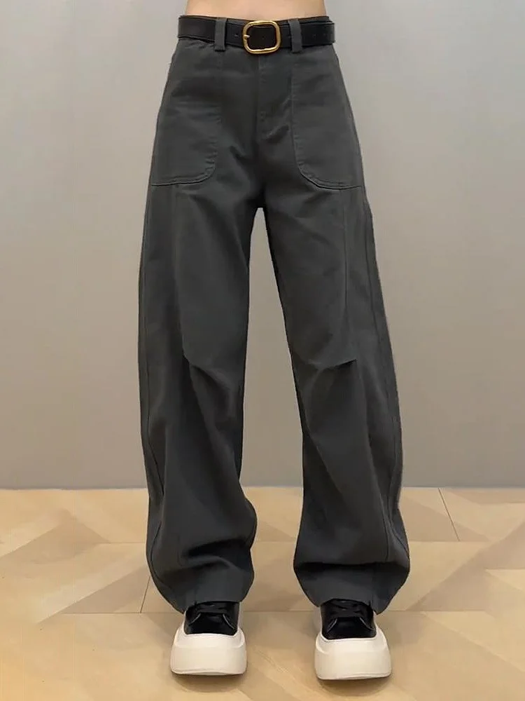 High Waist Knife Denim Jeans Women's Pear ape Loose Slim Fit Workwear Wide Leg Pants Autumn New Arrival Deep Color
High Waist Knife Denim Jeans Women's Pear ape Loose Slim Fit Workwear Wide Leg Pants Autumn New Arrival Deep Color