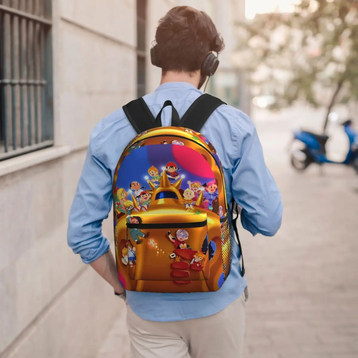 Earthbound Backpack Student BookBag Children School Bag Computer Shoulder Bags for Men Women
Earthbound Backpack Student BookBag Children School Bag Computer Shoulder Bags for Men Women