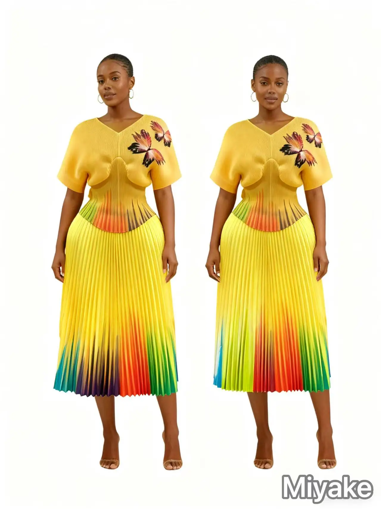 Осень 2023, новый африканский плиссированный костюм Мияке с принтом, модный свободный топ + юбка, комплект из двух предметов для женщин
Осень 2023, новый африканский плиссированный костюм Мияке с принтом, модный свободный топ + юбка, комплект из двух предметов для женщин