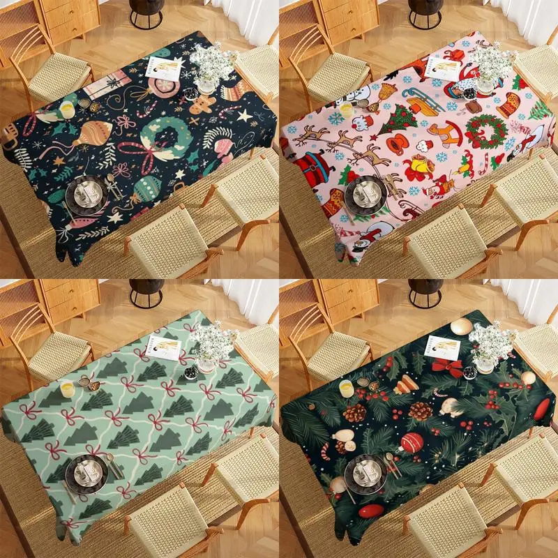 Праздничный узор скатерть ресторан кухня скатерть гостиная украшение дома прямоугольное украшение для вечеринки
Праздничный узор скатерть ресторан кухня скатерть гостиная украшение дома прямоугольное украшение для вечеринки