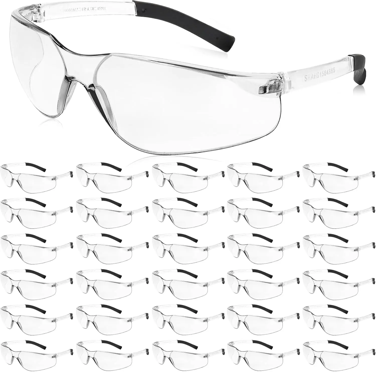 Safety Glasses for Men Women Protective Eyewear with Scratch-Resistant Lens
Safety Glasses for Men Women Protective Eyewear with Scratch-Resistant Lens