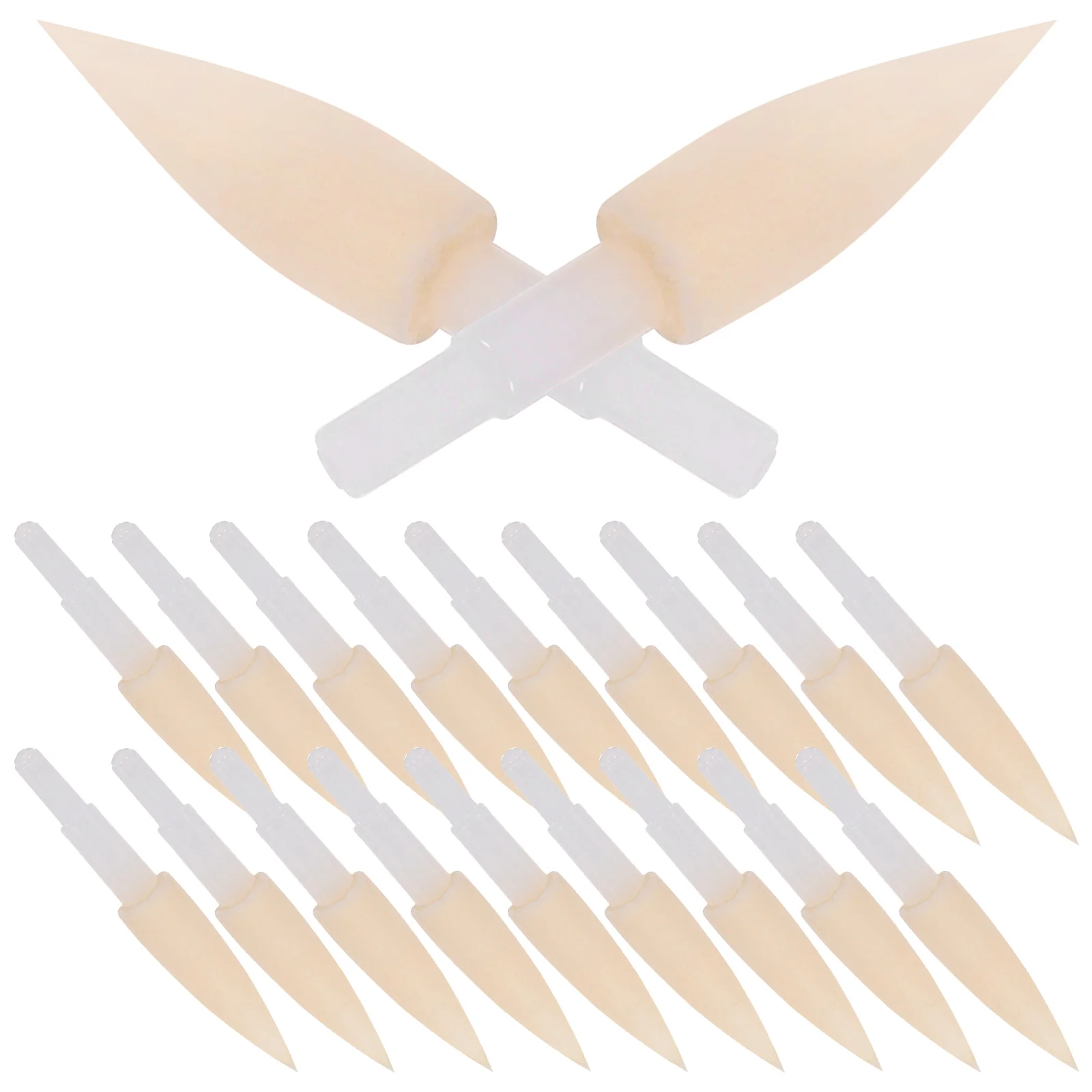 20 Pcs Calligraphy Pen Sponge Tip Painting Writing Brush Pens Soft Bristle Heads
20 Pcs Calligraphy Pen Sponge Tip Painting Writing Brush Pens Soft Bristle Heads