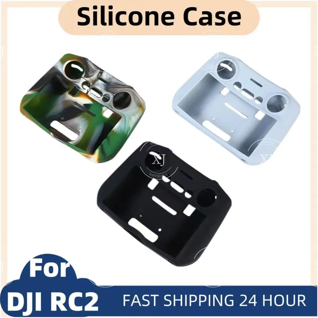 Anti-Slip Silicone Protective Case Compatible with DJI RC 2 Remote Controller Shock Absorbing Full Wrap Protector Cover DJI RC2
Anti-Slip Silicone Protective Case Compatible with DJI RC 2 Remote Controller Shock Absorbing Full Wrap Protector Cover DJI RC2