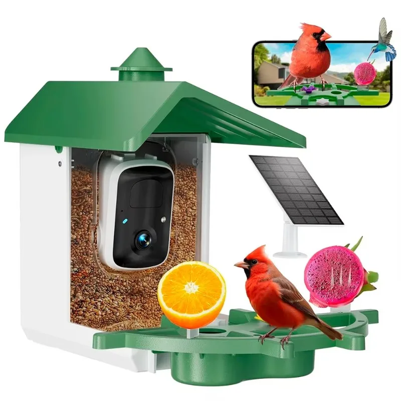 Bestseller artificial intelligence birding and feeding features smart solar high definition camera outdoor bird feeder
Bestseller artificial intelligence birding and feeding features smart solar high definition camera outdoor bird feeder