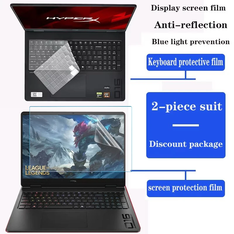 For HP HyperX OMEN 16inch Gaming 16-am2715nr Keyboard film notebook HD screen film privacy protection anti-peep film Tempered
For HP HyperX OMEN 16inch Gaming 16-am2715nr Keyboard film notebook HD screen film privacy protection anti-peep film Tempered