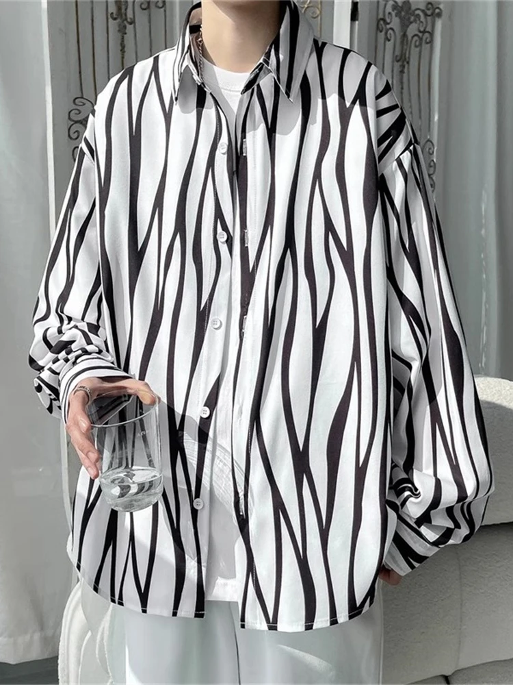 Мужские длинные све irt в полоску зебры, модные американские сле, модная защита от солнца, свободная посадка, молодежный дизайн
Мужские длинные све irt в полоску зебры, модные американские сле, модная защита от солнца, свободная посадка, молодежный дизайн