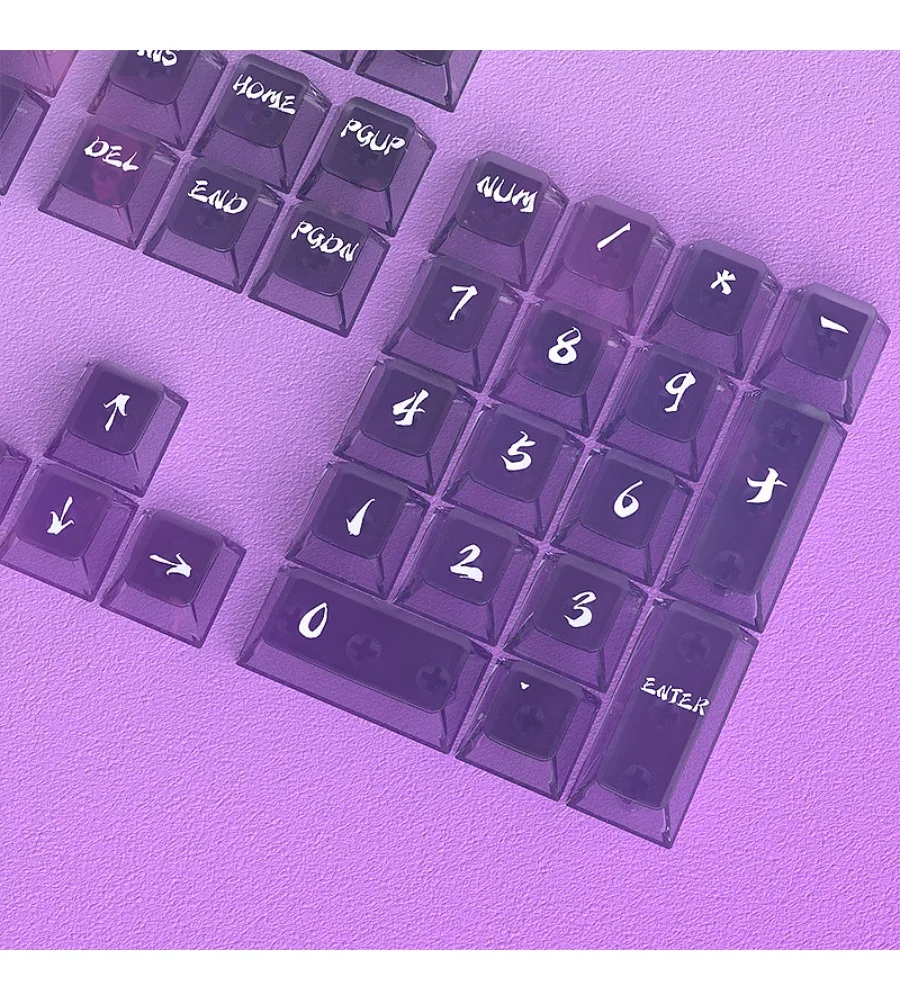 Keycap Trend Symphony Mist Sui Keycap PC Transparent 119 Key Small Full Set Original Mechanical Keyboard 7 Colors
Keycap Trend Symphony Mist Sui Keycap PC Transparent 119 Key Small Full Set Original Mechanical Keyboard 7 Colors