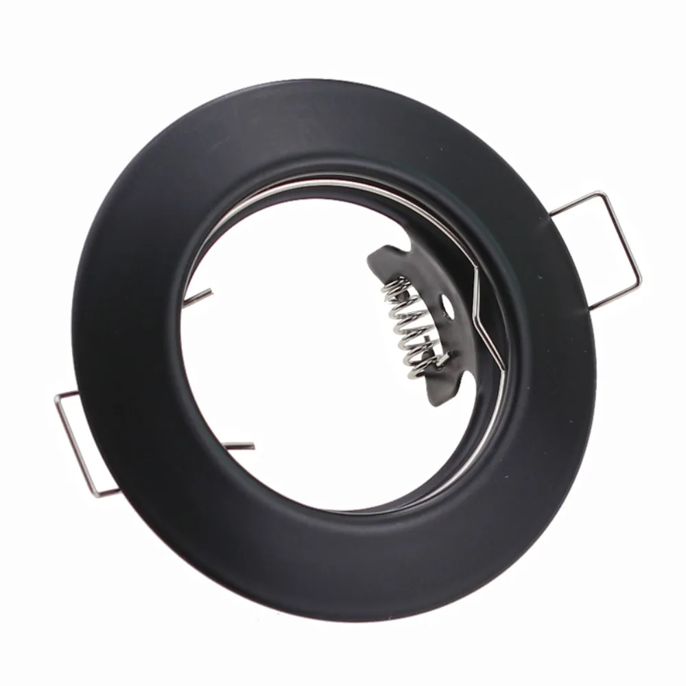 Metal Recessed Spotlight Adjustable Downlight Frame LED Ceiling Fixtures Downlight GU10 MR16 Ceiling Spot Lights Fitting Fixture
Metal Recessed Spotlight Adjustable Downlight Frame LED Ceiling Fixtures Downlight GU10 MR16 Ceiling Spot Lights Fitting Fixture
