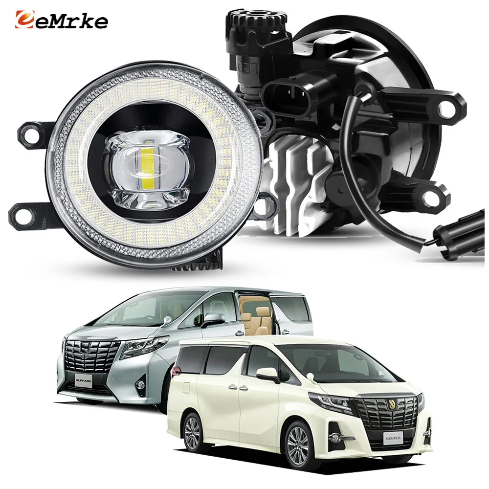 Led Lens for Toyota Alphard 3 2015 2016 2017 Fog Light Angel Eye DRL PTF Fog Driving Lamp Front Bumper Daytime Running Light
Led Lens for Toyota Alphard 3 2015 2016 2017 Fog Light Angel Eye DRL PTF Fog Driving Lamp Front Bumper Daytime Running Light