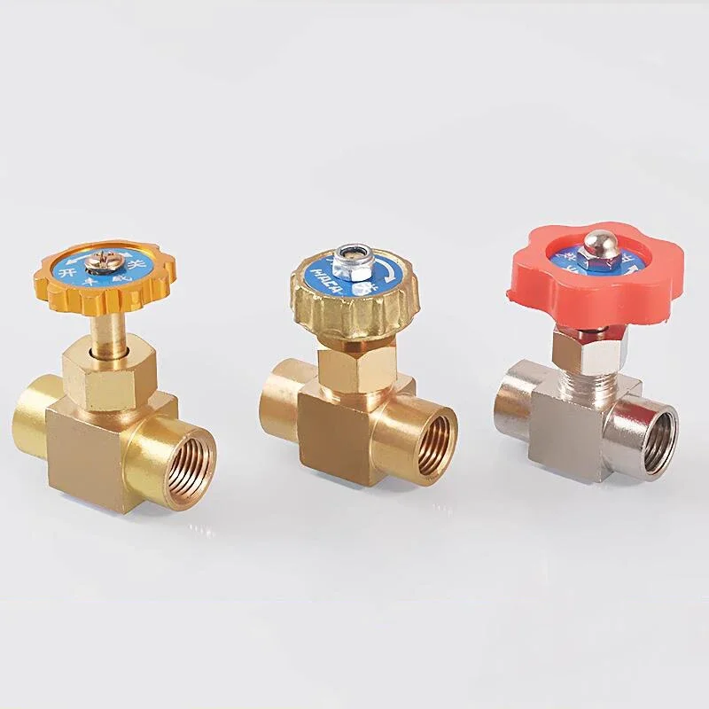 1/8" 1/4" 3/8" 1/2" BSP Male Female Thread Brass Needle Valve Control Regulating Valve
1/8" 1/4" 3/8" 1/2" BSP Male Female Thread Brass Needle Valve Control Regulating Valve