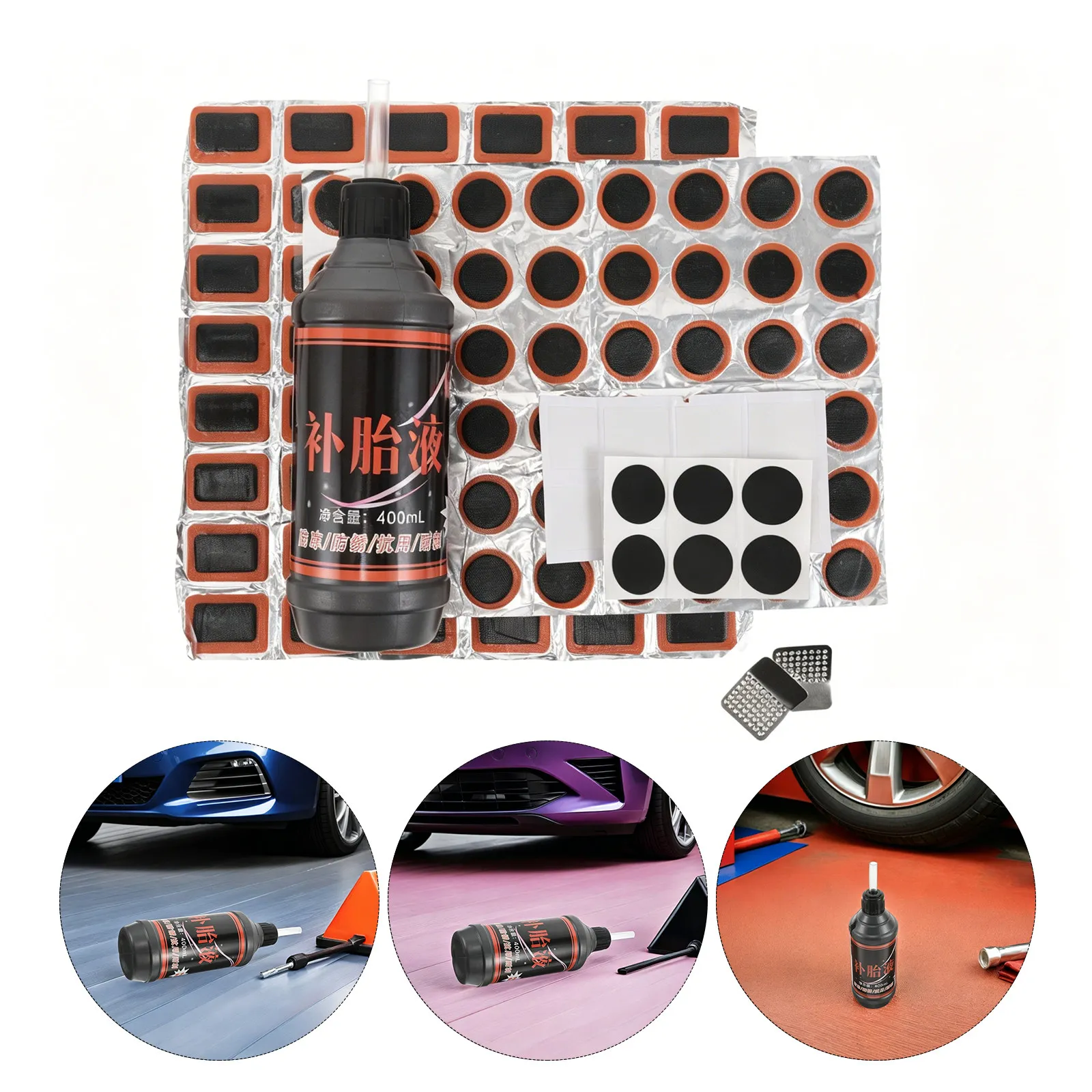 1Set Bicycle Tube Repair Patch Kit Comprehensive Emergency Flat Tire Repair Kit for Road Mountain Bike Motorcycle Cycling Tire
1Set Bicycle Tube Repair Patch Kit Comprehensive Emergency Flat Tire Repair Kit for Road Mountain Bike Motorcycle Cycling Tire