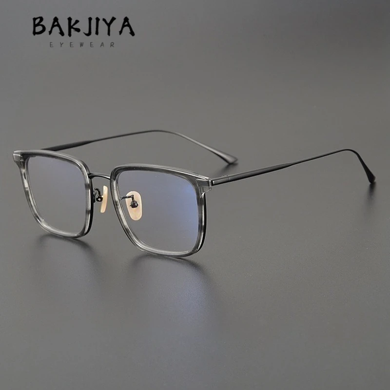 Pure Titanium Vintage Square Glasses Frames for Men Myopia Prescription Eyeglasses Frames Japanese Designer Style Male Spectacle
Pure Titanium Vintage Square Glasses Frames for Men Myopia Prescription Eyeglasses Frames Japanese Designer Style Male Spectacle