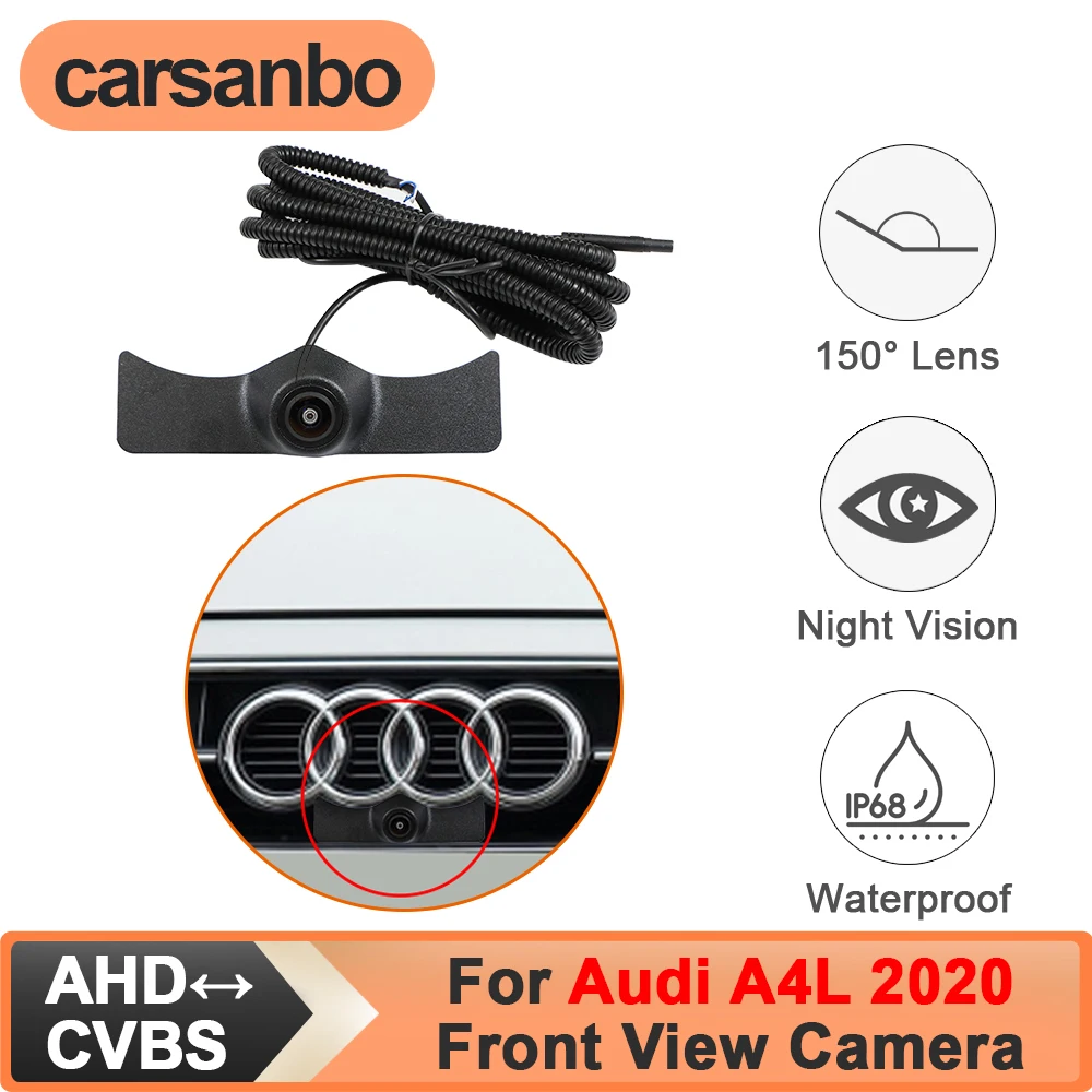 Carsanbo For Audi A4L 2020 OEM Front View Car Camera CVBS AHD 150 Wide Angle Night Vision Fisheye Lens Waterproof Parking Camera
Carsanbo For Audi A4L 2020 OEM Front View Car Camera CVBS AHD 150 Wide Angle Night Vision Fisheye Lens Waterproof Parking Camera