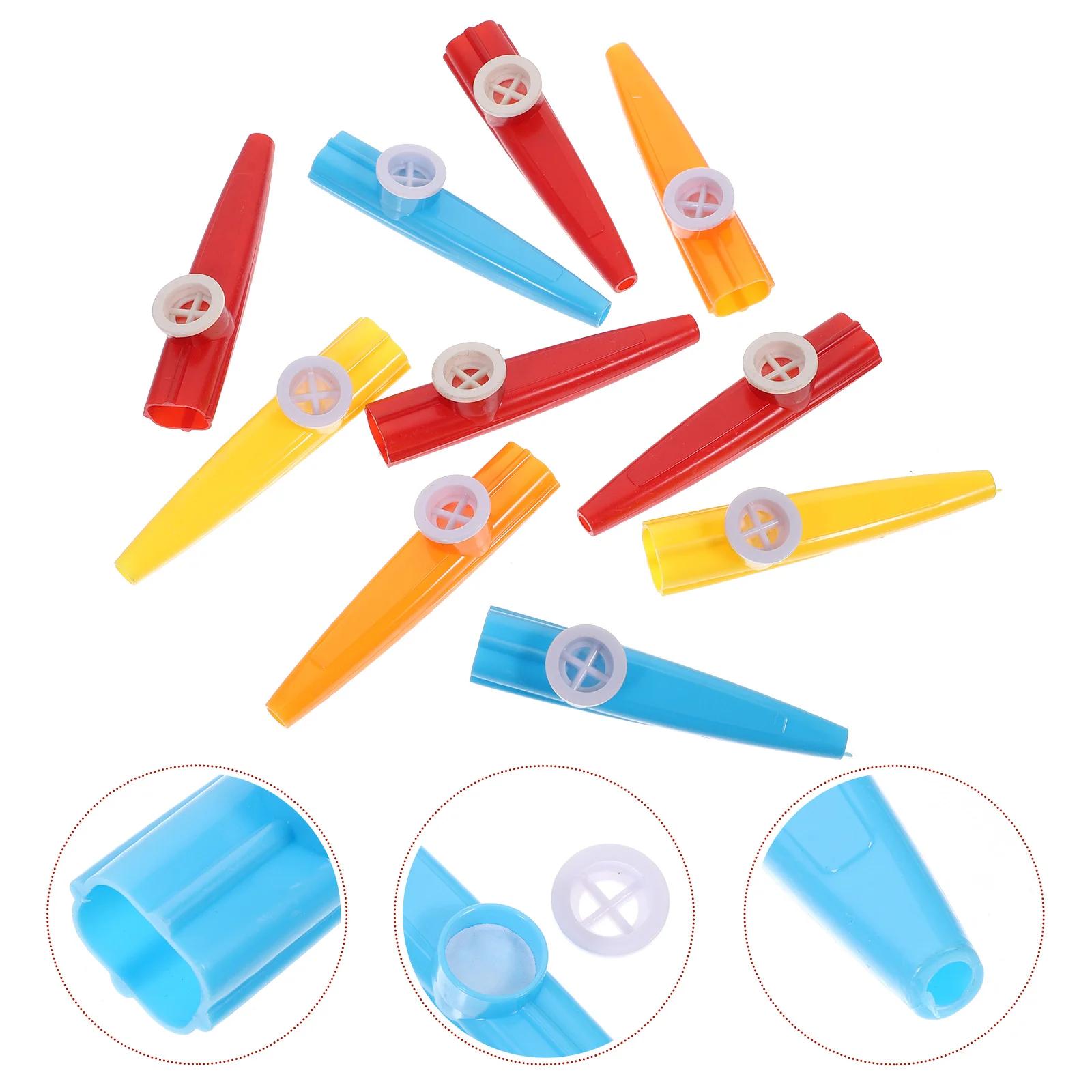 10 Pcs Music Lover Musical Instrument Plastic Kazoos Ukulele Partner Colorful Flute Baby Kids Performance
10 Pcs Music Lover Musical Instrument Plastic Kazoos Ukulele Partner Colorful Flute Baby Kids Performance