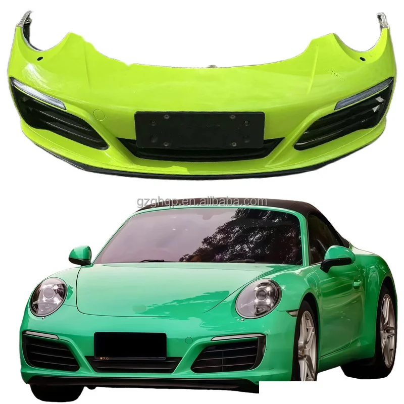 The Front Bumper and Radiator Grille Assembly for the 2016 911 Carrera 991.1/991.2 Includes a High-quality Bumper.
The Front Bumper and Radiator Grille Assembly for the 2016 911 Carrera 991.1/991.2 Includes a High-quality Bumper.