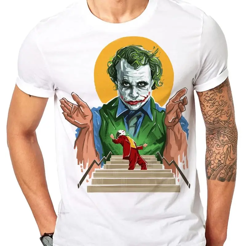 Gotham Joker - Men's Short Sleeve T-shirt, 3D Printed Top, Breathable, Round Neck Short Sleeve Shirt, Summer Fashion
Gotham Joker - Men's Short Sleeve T-shirt, 3D Printed Top, Breathable, Round Neck Short Sleeve Shirt, Summer Fashion