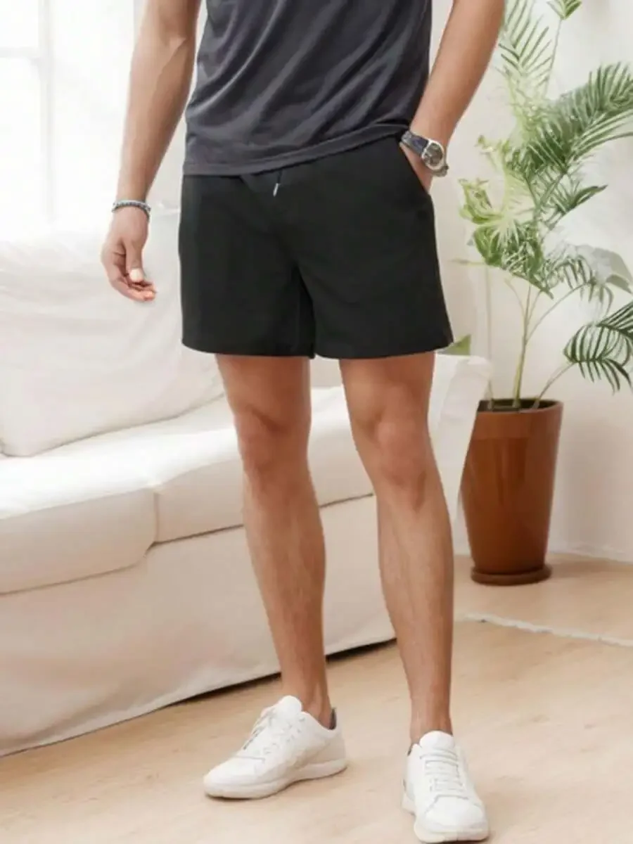 Mens Casual Shorts Elastic Waist Drawstring Workout Running Jogging Beach Sweat Shorts With Pockets
Mens Casual Shorts Elastic Waist Drawstring Workout Running Jogging Beach Sweat Shorts With Pockets