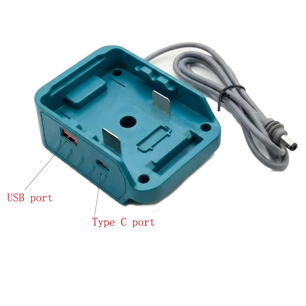 For Work Lights Battery Adapter Quick Device Power-up Adapter 18W Max Power Stable DC Output 12V-18V For BL1830
For Work Lights Battery Adapter Quick Device Power-up Adapter 18W Max Power Stable DC Output 12V-18V For BL1830