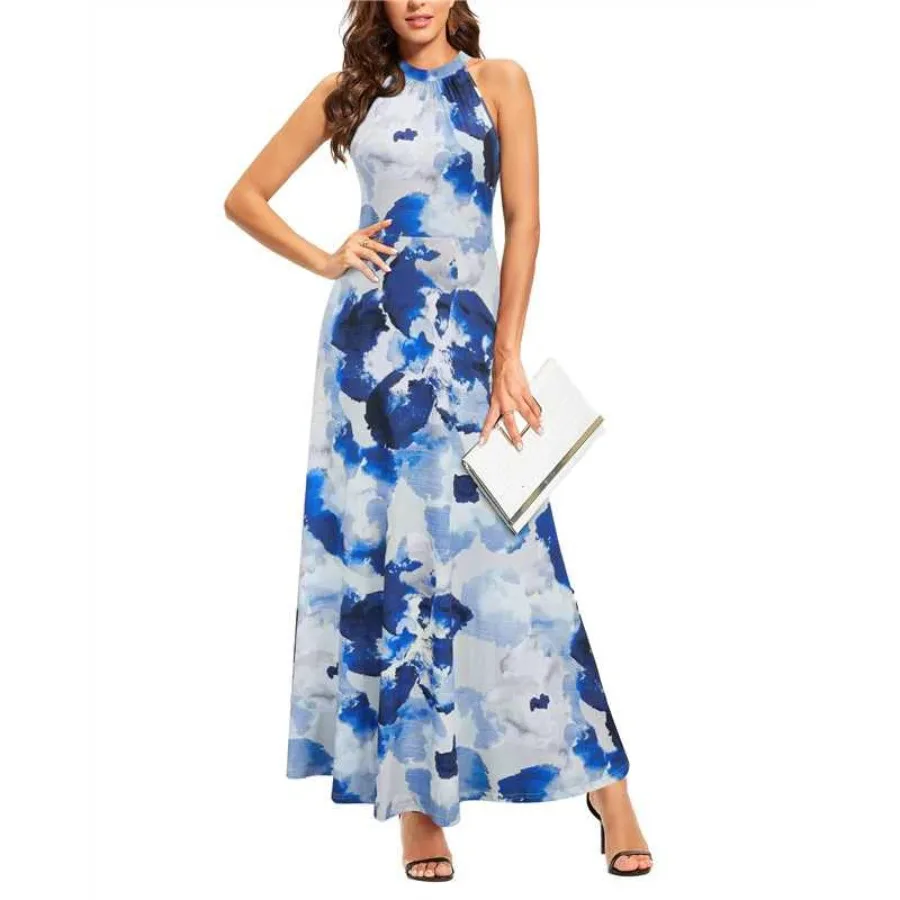 STYLEWORD Women's Summer Floral Halter Maxi Dr Vacation Semi Formal 2026
STYLEWORD Women's Summer Floral Halter Maxi Dr Vacation Semi Formal 2026