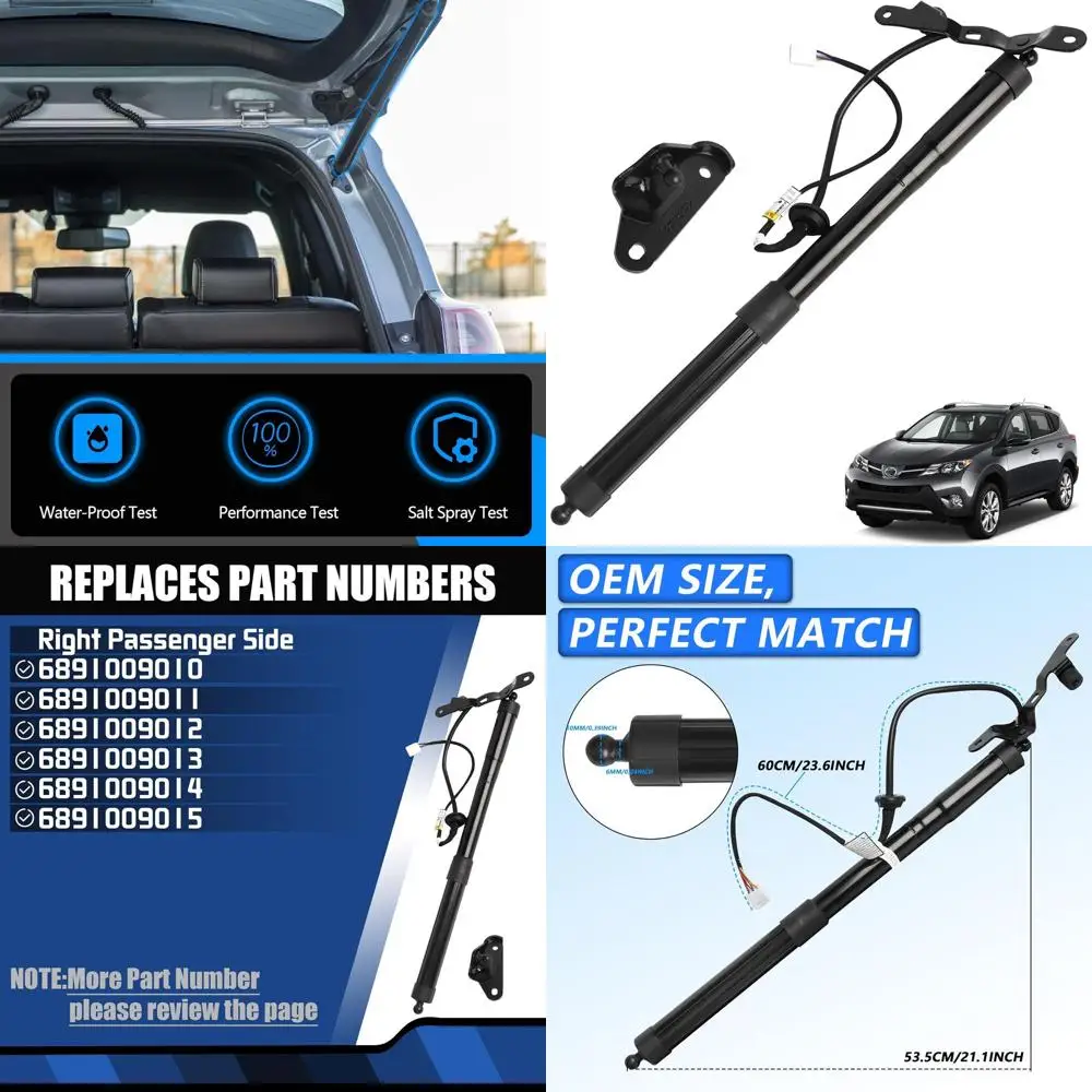 2013-2018 RAV4 2.5L Electric Tailgate Lift Actuator & Support Strut Replacement for 6891009010, 6891009011, 6891009012
2013-2018 RAV4 2.5L Electric Tailgate Lift Actuator & Support Strut Replacement for 6891009010, 6891009011, 6891009012