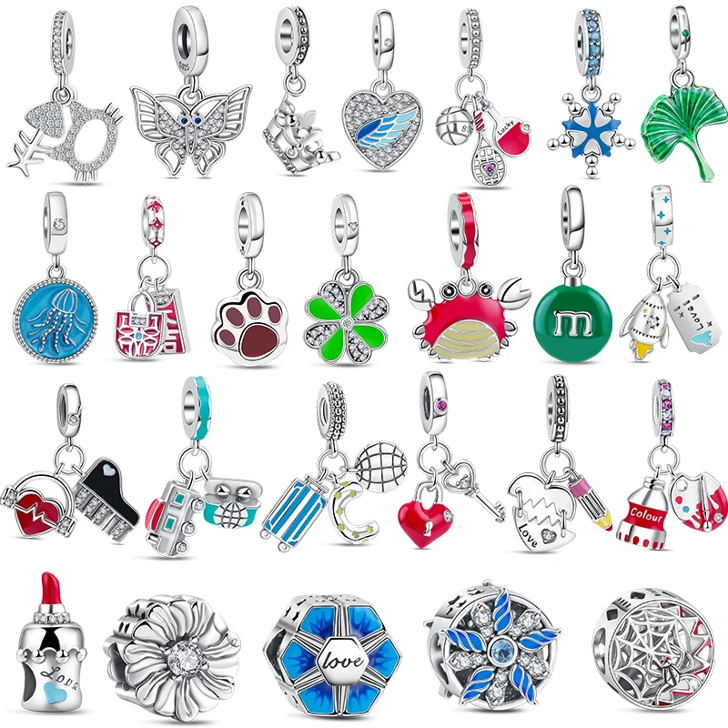 Hot Sale New Charm Bead Crab Rocket Lock Key Bus Fit Original Pantaro Bracelet Women Brand Design Pendant Beads Jewelry Gift Pdr
Hot Sale New Charm Bead Crab Rocket Lock Key Bus Fit Original Pantaro Bracelet Women Brand Design Pendant Beads Jewelry Gift Pdr