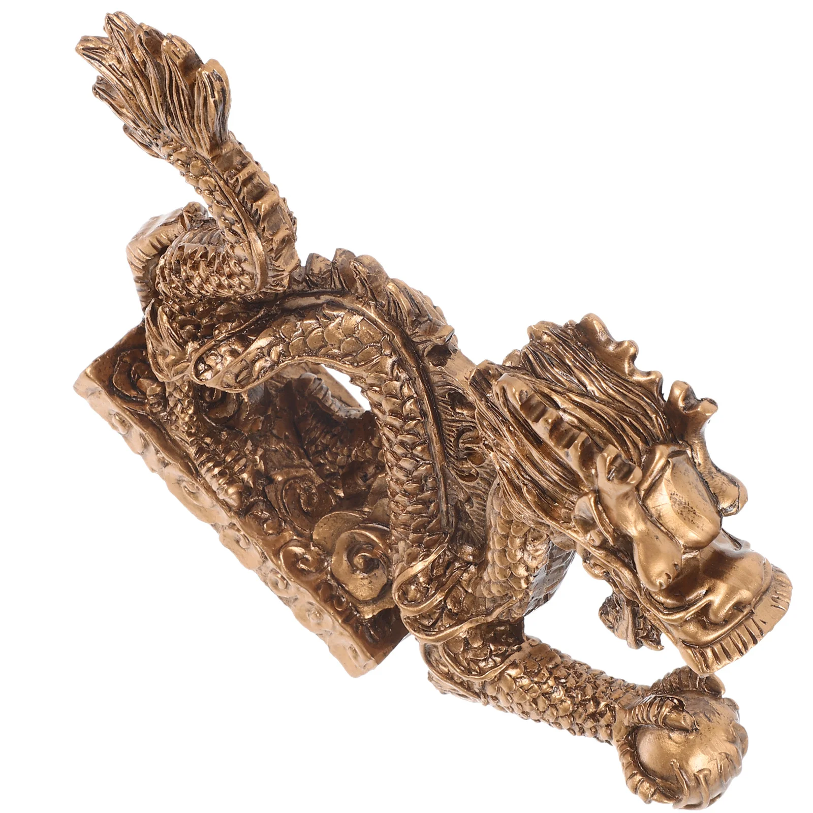 Resin Dragon Ornament Desktop Decoration Chinese Auspicious Dragon Sculpture Wealth Prosperity Decor Wealth Prosperity Ornament
Resin Dragon Ornament Desktop Decoration Chinese Auspicious Dragon Sculpture Wealth Prosperity Decor Wealth Prosperity Ornament