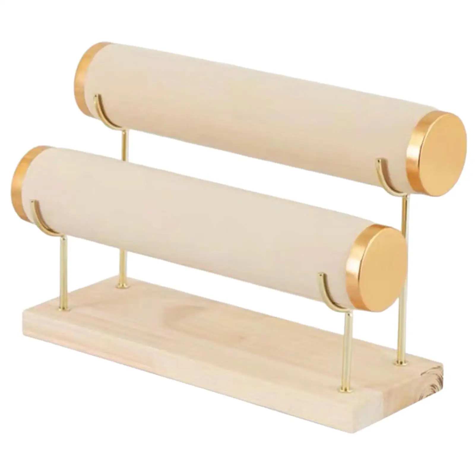 2 Tier Bracelet Display Stand Desktop Metal Velvet Tray Fashion Organizer for Bangle Watch Shop Necklace Photography Living Room
2 Tier Bracelet Display Stand Desktop Metal Velvet Tray Fashion Organizer for Bangle Watch Shop Necklace Photography Living Room