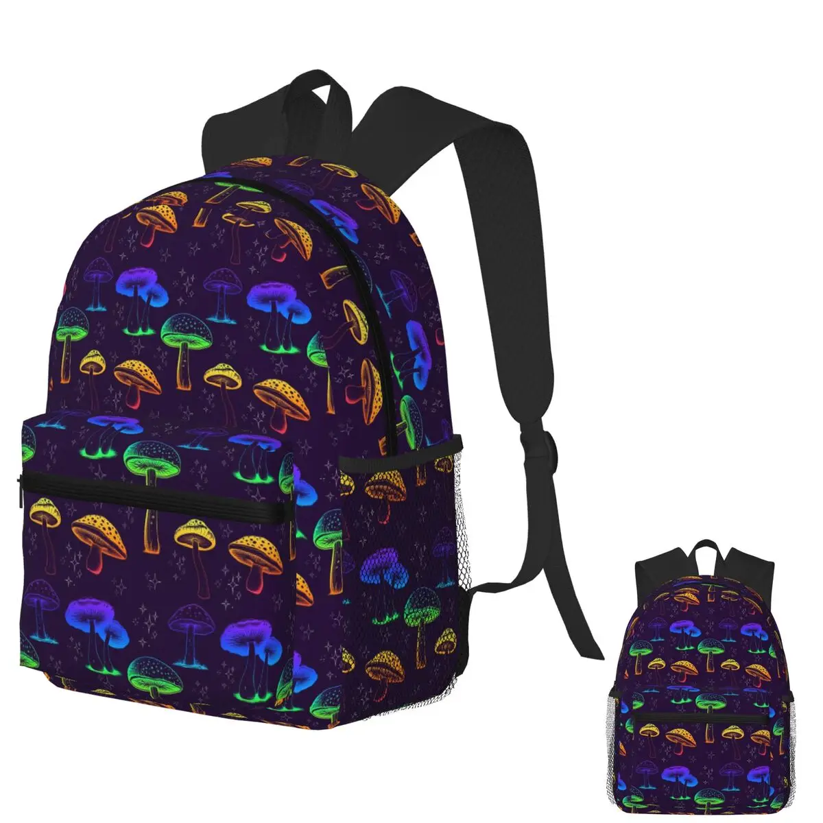 Trippy Rainbow Mushroom Student Backpack School Bag Hiking Travel Daypack for Boys Girls Bookbag Shoulder Bags
Trippy Rainbow Mushroom Student Backpack School Bag Hiking Travel Daypack for Boys Girls Bookbag Shoulder Bags