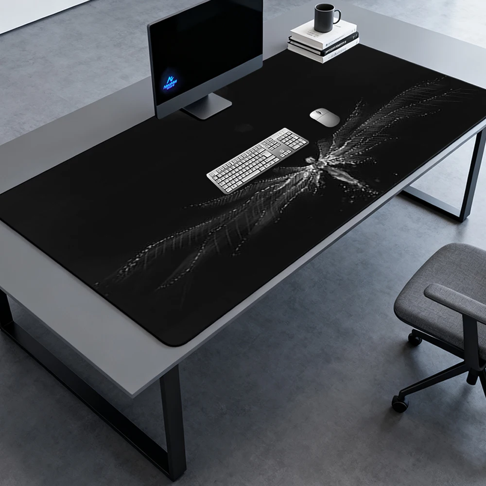 Gothic Desk Mat Pc Large Gaming Mousepad 160x60 Monochrome Angel Wings 1800x600 Black Aesthetic White Accessories Full Desk
Gothic Desk Mat Pc Large Gaming Mousepad 160x60 Monochrome Angel Wings 1800x600 Black Aesthetic White Accessories Full Desk