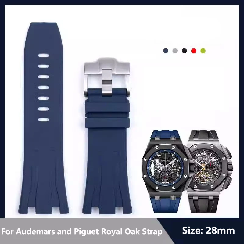 Ремешок для часов Audemars и Piguet, ремешок из Королевского дуба, оригинальный ремешок AP 15710 26470 из силикона, 55 мм
Ремешок для часов Audemars и Piguet, ремешок из Королевского дуба, оригинальный ремешок AP 15710 26470 из силикона, 55 мм