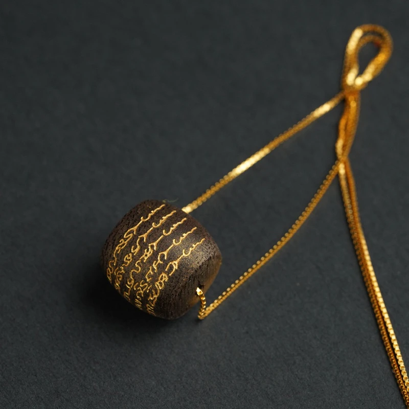 Natural Vietnam Nha Trang Ziqi Jewelry Chinan Agarwood Striped Barrel Bead Pendant Submerged Grade Pure Handmade
Natural Vietnam Nha Trang Ziqi Jewelry Chinan Agarwood Striped Barrel Bead Pendant Submerged Grade Pure Handmade