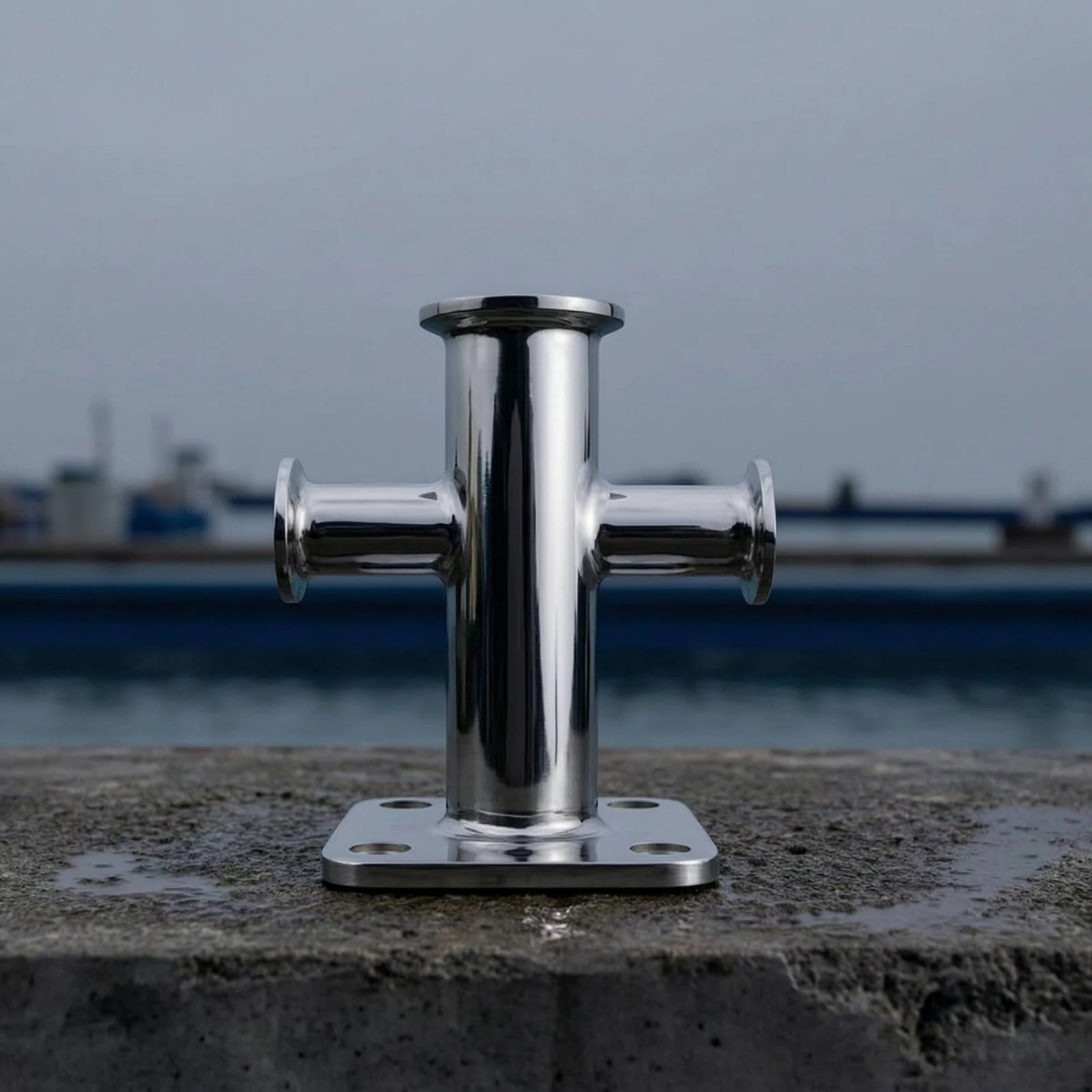 Single Cross Bitt Bollard Corrosion Resistant Cross Bitt Bollard Cleat Bolt-down Hardware Long-Lasting for Boat Owners, Docks
Single Cross Bitt Bollard Corrosion Resistant Cross Bitt Bollard Cleat Bolt-down Hardware Long-Lasting for Boat Owners, Docks