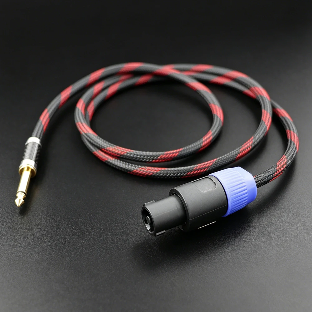 1 Pack Aouyade Speakon Male to 1/4" TS Speaker Wire Pro PA DJ 6.35mm Audio Wire
1 Pack Aouyade Speakon Male to 1/4" TS Speaker Wire Pro PA DJ 6.35mm Audio Wire