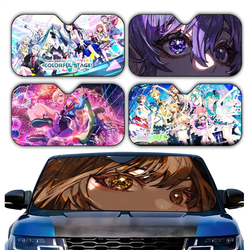 Аниме P-Project S-Sekai автомобильный солнцезащитный козырек легкое лобовое стекло автомобиля универсальный складной солнцезащитный козырек чехлы 
Аниме P-Project S-Sekai автомобильный солнцезащитный козырек легкое лобовое стекло автомобиля универсальный складной солнцезащитный козырек чехлы