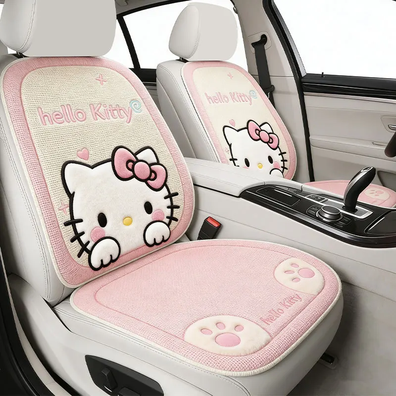 Hello Kitty Car Seat Cover Breathable Pad Mat For Auto Chair Cushion Car Front Seat Cover Four Seasons Anti Slip Mat
Hello Kitty Car Seat Cover Breathable Pad Mat For Auto Chair Cushion Car Front Seat Cover Four Seasons Anti Slip Mat