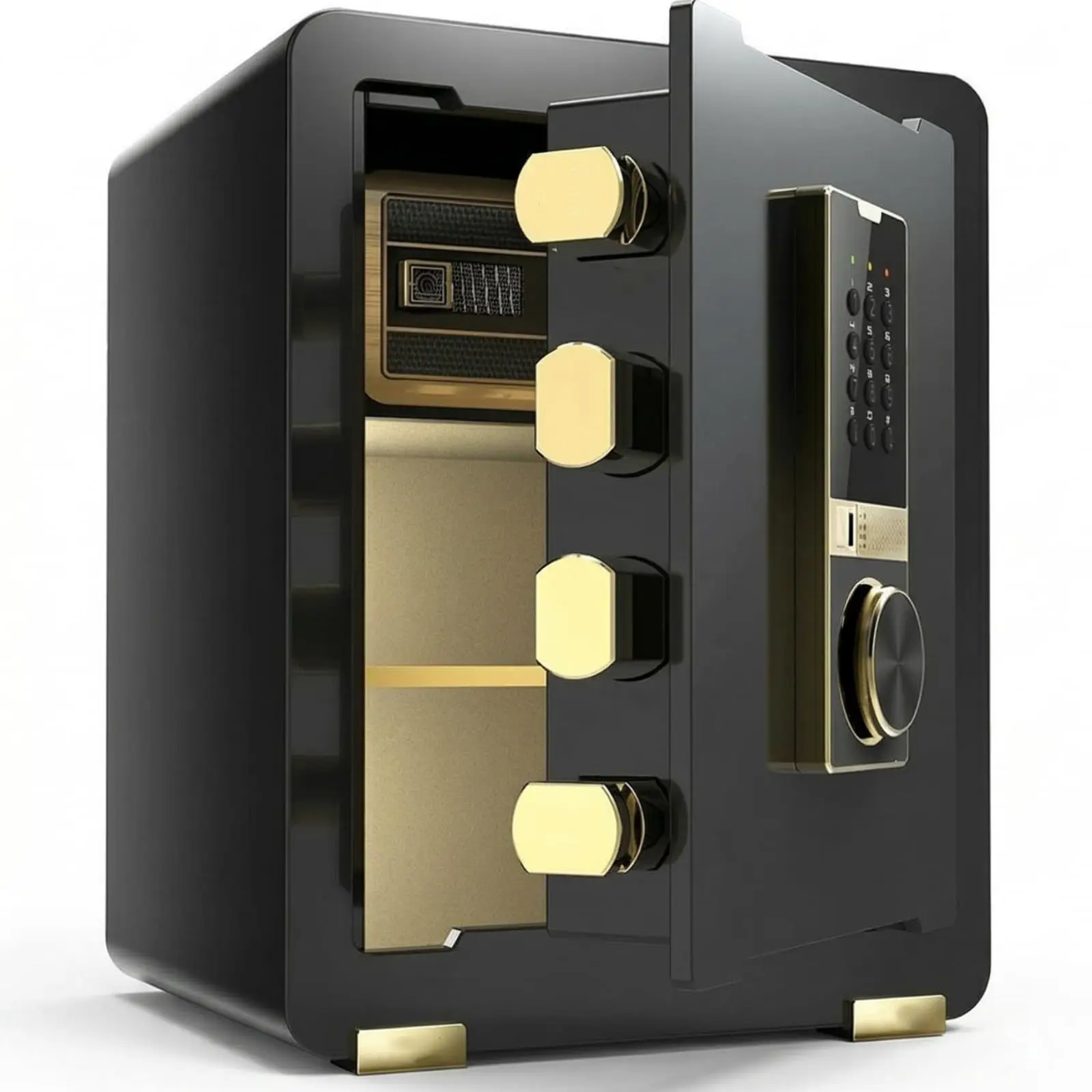 39L 3-Layer Safe Box Home Office Security Cabinet Safe for Money Cash Valuables Digital Electronic Keypad Dual Alarm System
39L 3-Layer Safe Box Home Office Security Cabinet Safe for Money Cash Valuables Digital Electronic Keypad Dual Alarm System