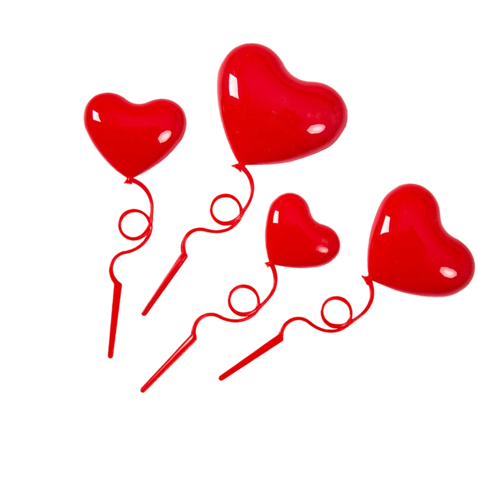 40 Pcs Heart Shaped Cake Picks Red Balloon Birthday Party Cupcake Toppers Dessert Decorations Plastic Material
40 Pcs Heart Shaped Cake Picks Red Balloon Birthday Party Cupcake Toppers Dessert Decorations Plastic Material